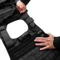 Capa de Colete Vulcano 2.0 Preto (Invictus)