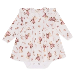 Body Manga Longa Vestido Avulso Suedine Feminino – Brinquedos Femininos