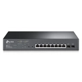 Switch Tp-link Gigabit Smart C/ 10 Portas (8 Portas Poe+ e 2 Slots Sfp Jetstream) Tl-sg2210mp Smb