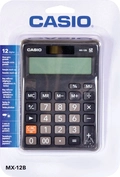 Calculadora de Mesa Casio Preta - Mx-12b-w4-dc