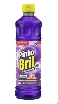 Desinfetante Pinho Bril Perfumado Campos De Lavanda 500ml