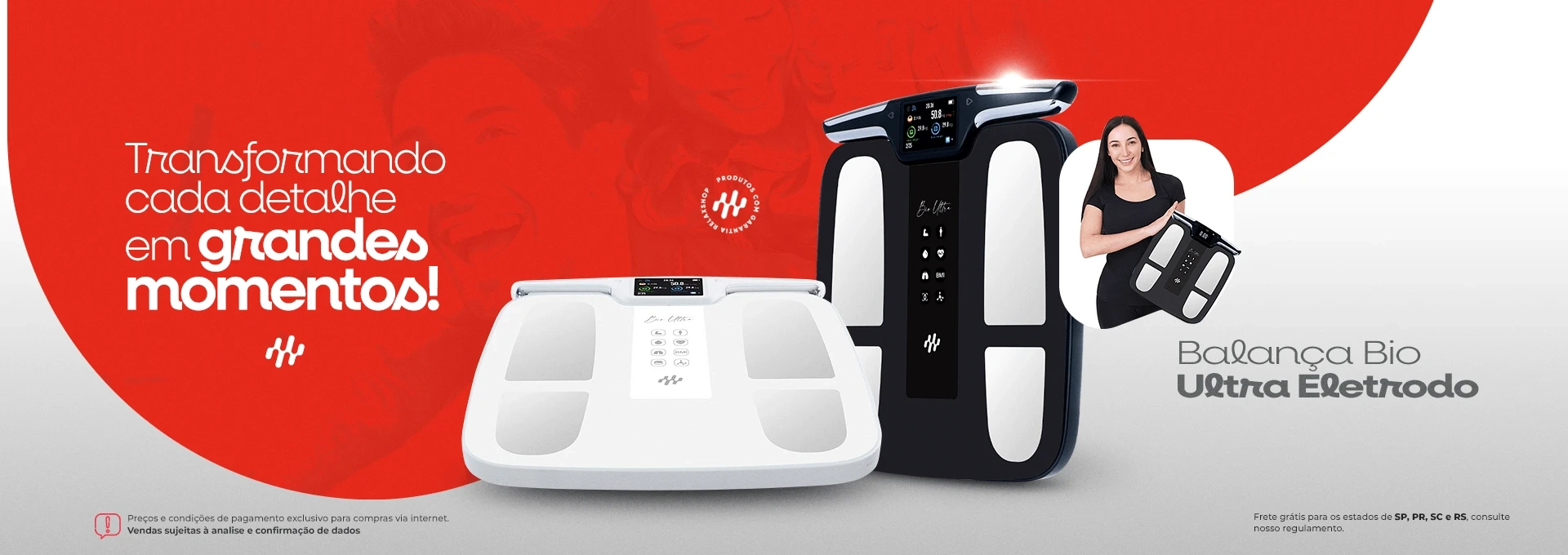BALANÇA BIOIMPEDANCIA RELAXSHOP