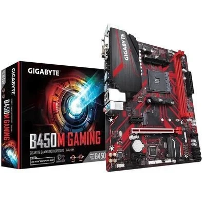 Placa Mãe Gigabyte B450M Gaming AMD AM4 M.2 NVME DDR4