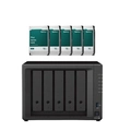 Servidor Nas Synology Diskstation DS1522+ Com 80TB (5 Hds Synology 16TB)