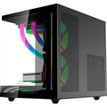 Gabinete Gamer C3tech Aquarius Mt-g810 Sem Fans Preto