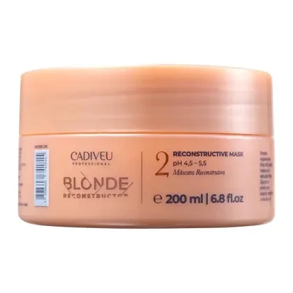 Máscara Reconstrutora Blonde Reconstructor Cadiveu 200ml - Cadiveu Professional