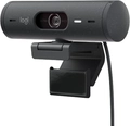 Webcam Logitech Brio 500 Preta Full Hd 960-001412-c