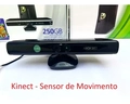 Xbox 360 Slim Original Com Kinect 4gb Acessórios Completo Escolha Seu Jogo Matte Black