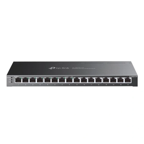 Switch Tp-link Smart De 16 Portas Gigabit 8 Portas Poe - Sg2016p
