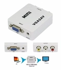 Conversor Adaptador Rca Vga / Av (audio E Video)