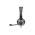 Headset Multilaser Com Fio Hf600 Conexão P3 e Usb Cabo de 240cm Preto - Ph427
