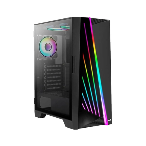 Gabinete GameMax Infinit Preto Com Led RGB, M-908