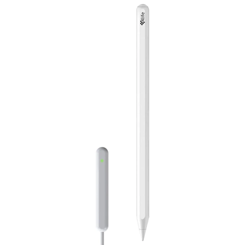 Caneta 4life Wireless Active Stylus Pen 2 FLIP2 / Carga Magnetica / Bluetooth Compativel com iPad - Branco