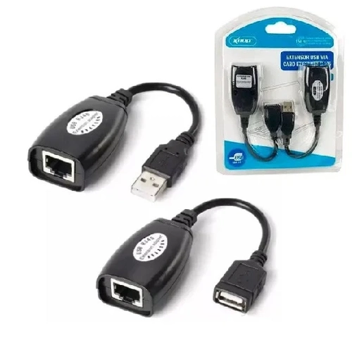 Adaptador Extensor Usb Via Cabo Rj45 - Hb-t88