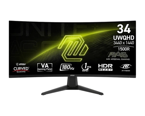 Monitor Gamer MSI MAG 346CQ, 34