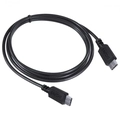 Cabo Pcyes Usb-C Tipo-C  2.0 1 Metro Preto - PUCP-01