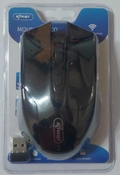 Mouse Óptico sem fio Wireless 2.4ghz KP-G14 preto - Knup