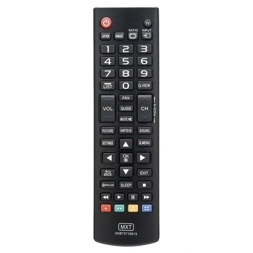 Controle Remoto Mxt 01253 Tv Lcd/ Led Lg Akb73715613