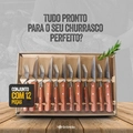 Conjunto Talheres de 12 Peças de Facas e Garfos de Madeira