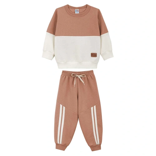 Conjunto Blusão e Calça Moletom Lik Kids - Masculino