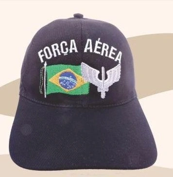 Boné Bordado Força Aérea