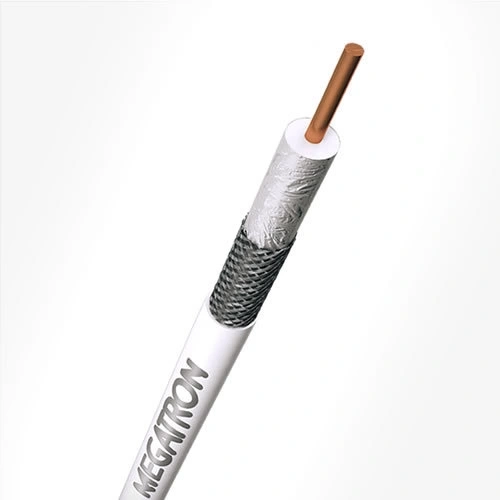 Cabo Coaxial  Megacabos 59 95% 100m Branco
