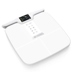 Balança Bioimpedância 55 Análises Corporais Digital e com Bluetooth - Relaxshop Bio Ultra Branca