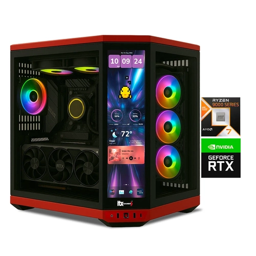 Pc Gamer FPS Headshot, Ryzen 7 9800X3D, NVídia Geforce RTX 5070TI 16GB, 32GB Ram, SSD NVMe 1TB, Wi-Fi Integrado, Gabinete ARGB