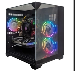 Computador Gamer NTC VULCANO AMD Ryzen 5 5500  RTX 3050 6GB GDDR6 16GB DDR4 SSD 512GB m.2 - AQ 1010 AR DUAL CHANNEL (RZ5-5500/16GB(2X8GB)/SSD512NVME/500WPFC/A520M/RTX3050-6GB)