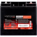 Bateria Estacionária Selada 12v 18ah Vrla Up12180 Unipower