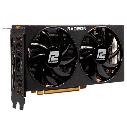 Placa de Vídeo Radeon RX6600 Power Color 8GB GDDR6 Fighter Preto