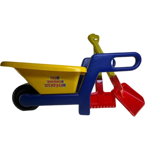 Carriola Carrinho de Mão Com Pá e Rastelo Gigante
