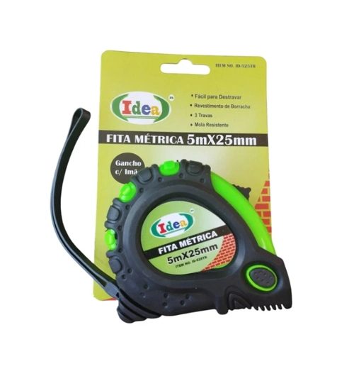 Trena 5metros 25mm cores sortidas