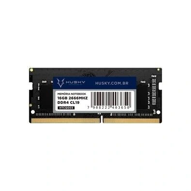 Memória Husky Technologies, 16GB, 2666MHz, DDR4, CL19, para Notebook - HTCQ003