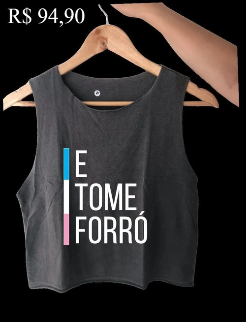 Cropped Stone Regata E Tome Forró