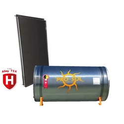 Kit Aquecimento Solar - 400 Litros - Baixa Pressão p/ Água Agressiva - Reservatório INOX 316L - PROSOL