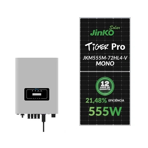 Gerador Solar Deye 13,32 Kwp Tri. 380v Fibromadeira (12k/555w)