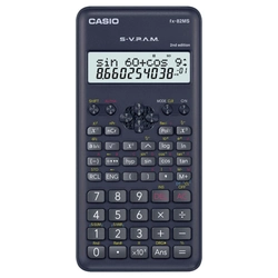 Calculadora Científica Casio 12 Dígitos 240 Funções Display Grande Preta - Ffx-82ms-2-s4-dh