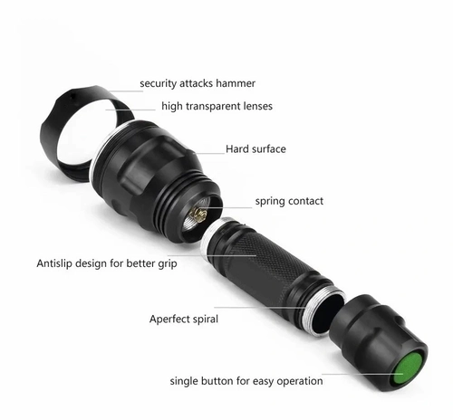 Lanterna Tática 150 Lumens Para Pistola - Eagle