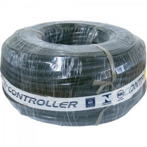 Fio Pp 2x1,50mm Preto Controller - Rl / 100