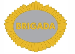 Brevê (Distintivo) de Metal Sargento Brigada