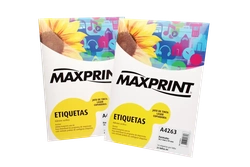 ETIQUETA CD 25G C/25 FOLHAS MAXPRINT