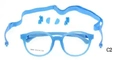 Armação de óculos infantil em silicone - 9009 (43-16-133)