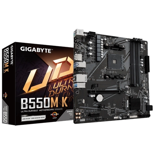Placa Mãe AM4 B550M-K Gigabyte DDR4