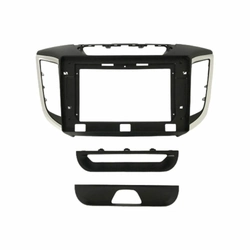 Moldura Fiamon 9 Hyundai Creta 2014/2021 Preta