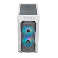 Gabinete Td300 Mesh - Mini Tower - Lateral de Vidro Temperado - Branco - Td300-wgnn-s00