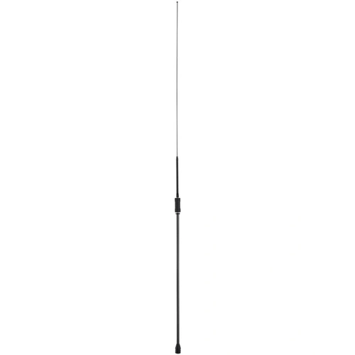 Antena Viúva Negra para Rádio Px Móvel Base Prolongada Com Bobina Central Preta B-2007p