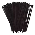 Abracadeira Nylon Brasfort, 2,5x100, 100 Unidades, Preto - 8852