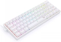 Teclado Mecânico Gamer Redragon Fizz Lunar White  - K617-RGB-W