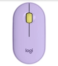 Mouse Logitech Pebble M350 Lilás Sem Fio 910-006659